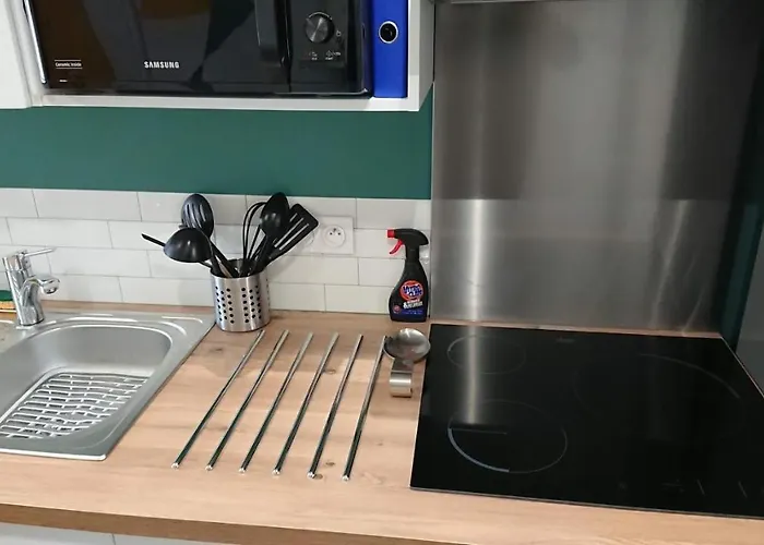 T3 Guynemer 1er Etage A 80 M Linge De Lit Fourni * 莱萨布勒-多洛讷